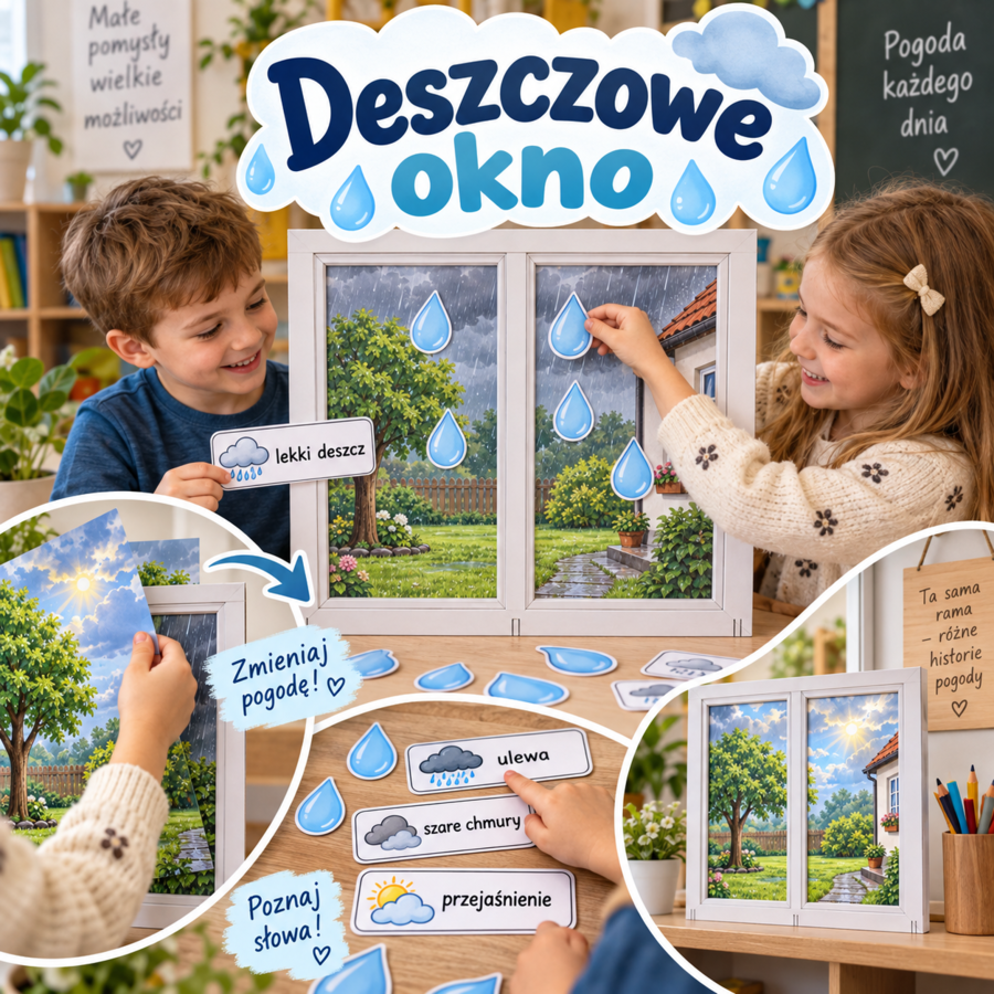 Deszczowe okno