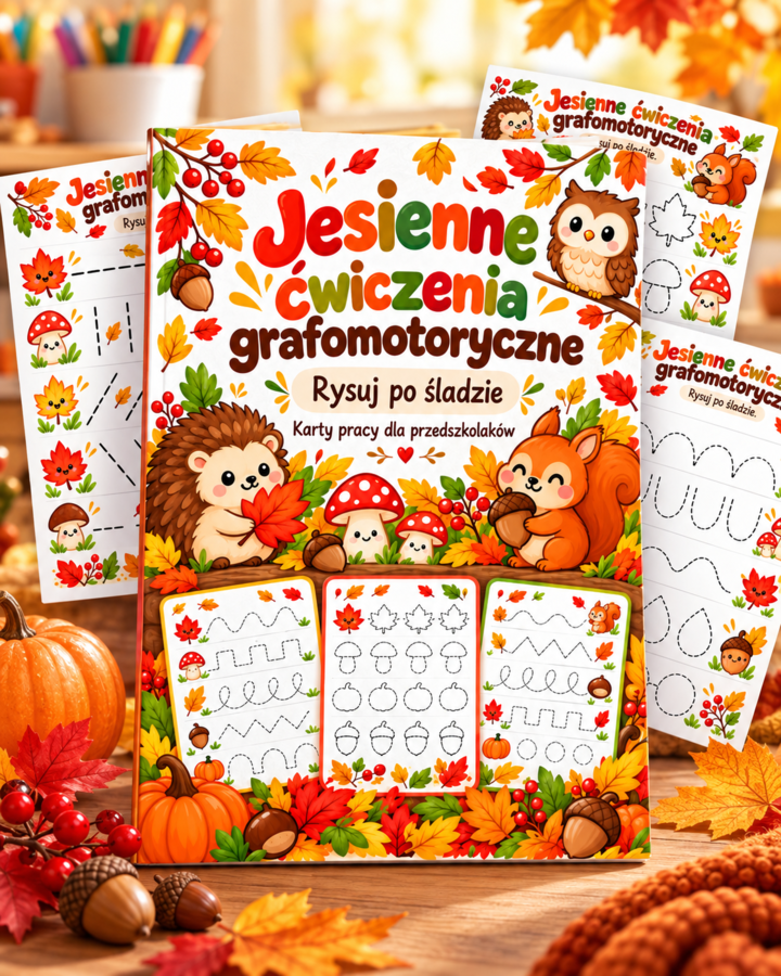 Jesienna grafomotoryka