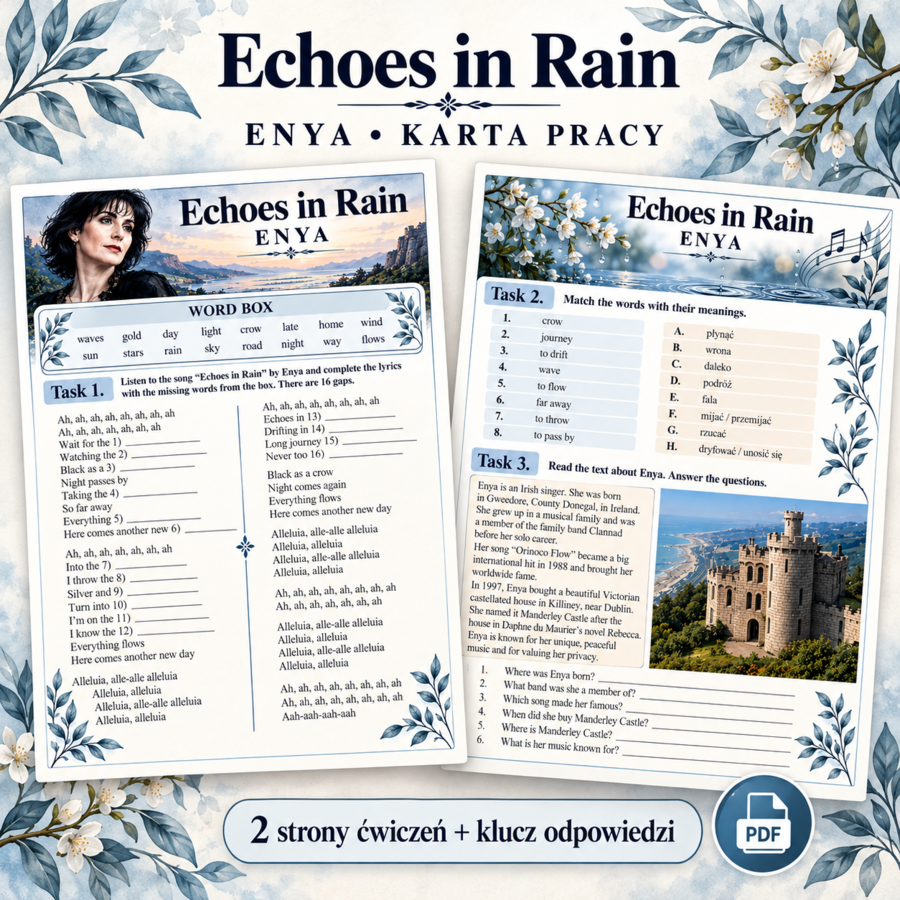 Echoes in Rain - Karty pracy 2026