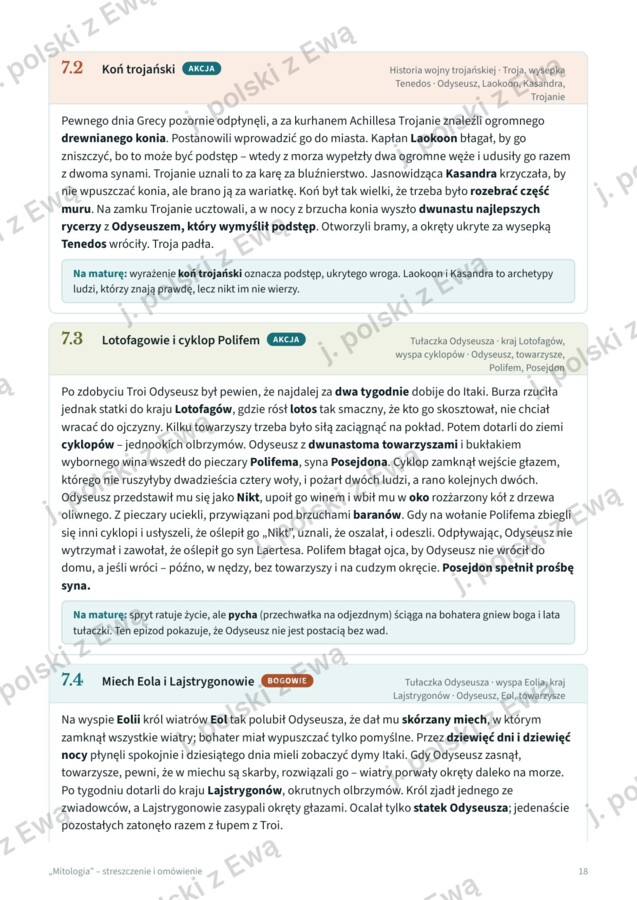 Mitologia Greków - kompletne kompendium na maturę