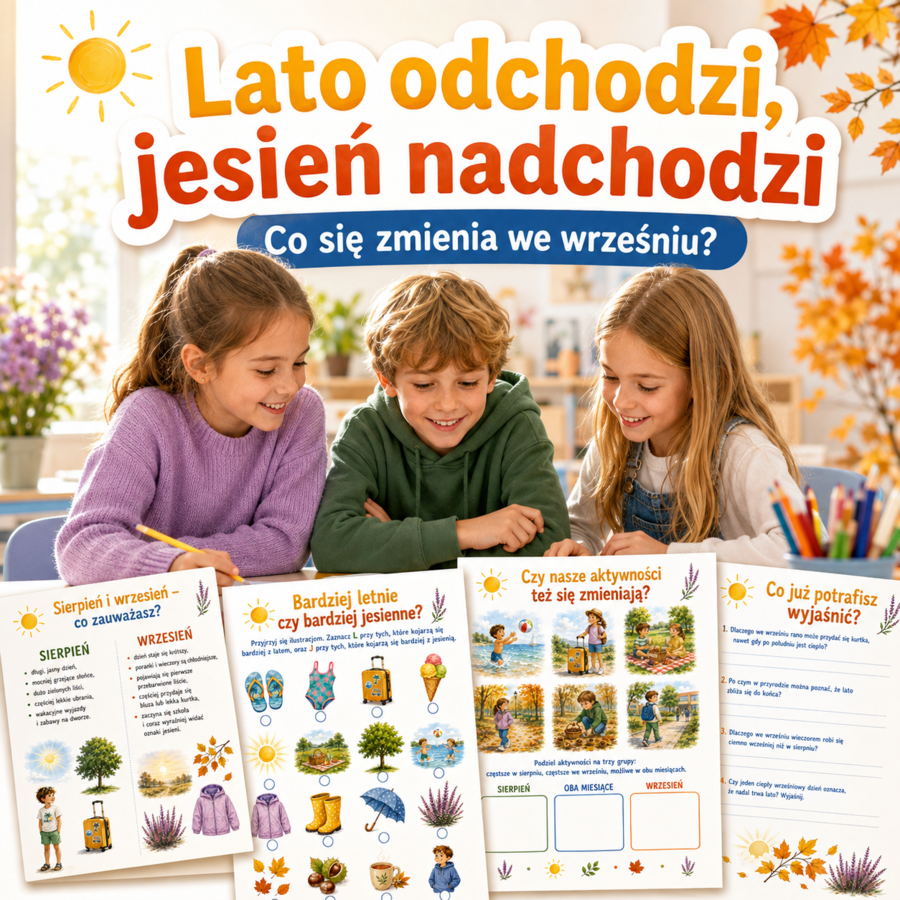 Lato odchodzi, jesień nadchodzi – co się zmienia we wrześniu?