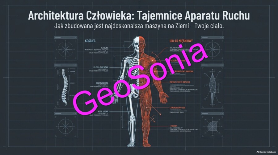 „Architektura Człowieka: Tajemnice Aparatu Ruchu – Jak zbudowana jest najdoskonalsza maszyna na Ziemi” – Prezentacja Multimedialna (Biologia, Klasa 7)