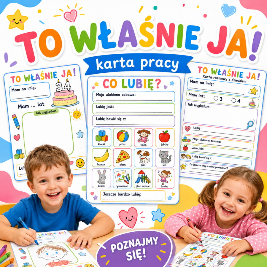 To właśnie ja! — moja pierwsza karta o sobie