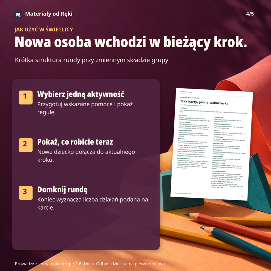 Dołącz i działaj - 12 aktywności do świetlicy, klasy 1-3