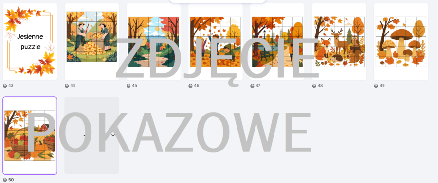 Mega pakiet jesiennych zadań do przedszkola
