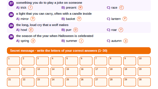 Word Detective- Halloween Edition