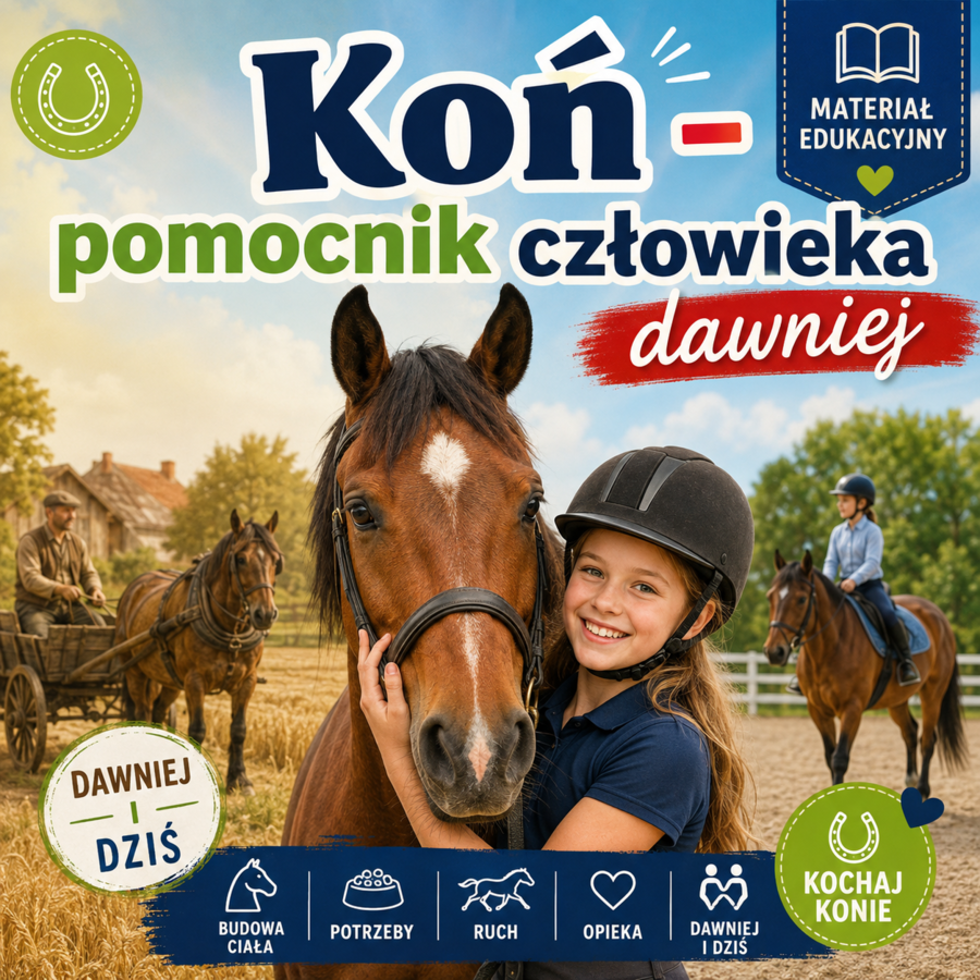 Koń – pomocnik człowieka dawniej