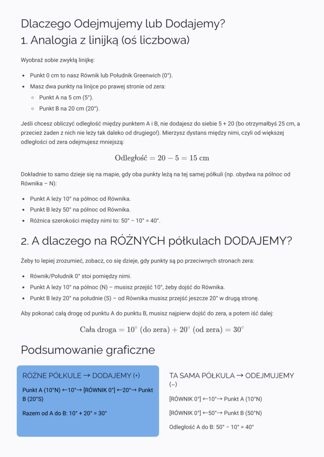 Współrzędne Geograficzne i Skala Mapy – Kompletny Materiał Teoria i Zadania (Klasa 8 / Liceum)