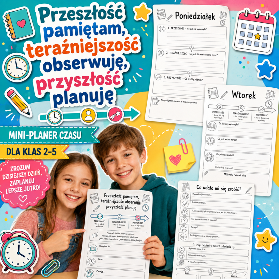 Przeszłość pamiętam, teraźniejszość obserwuję, przyszłość planuję
