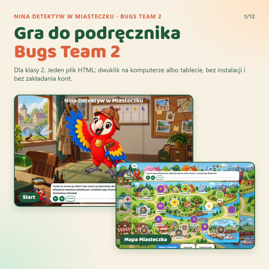 Gra interaktywna Bugs Team 2, Starter Unit - Goodbye