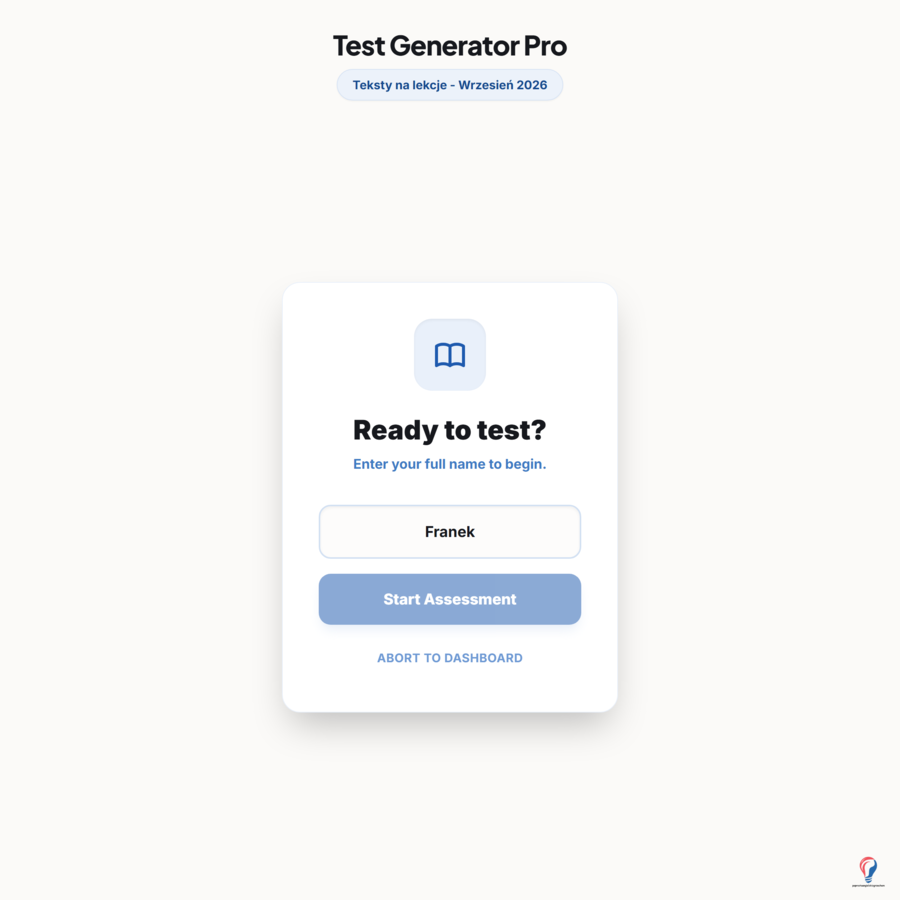Generator testów, THE 3-LEVEL PRESS Issue #03