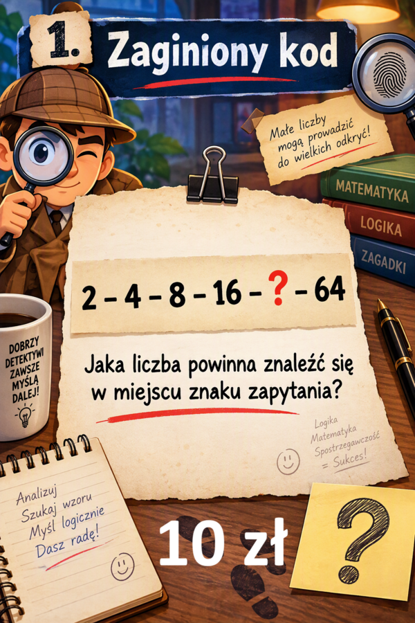 Matematyczni Detektywi – czas rozwiązać zagadkę!