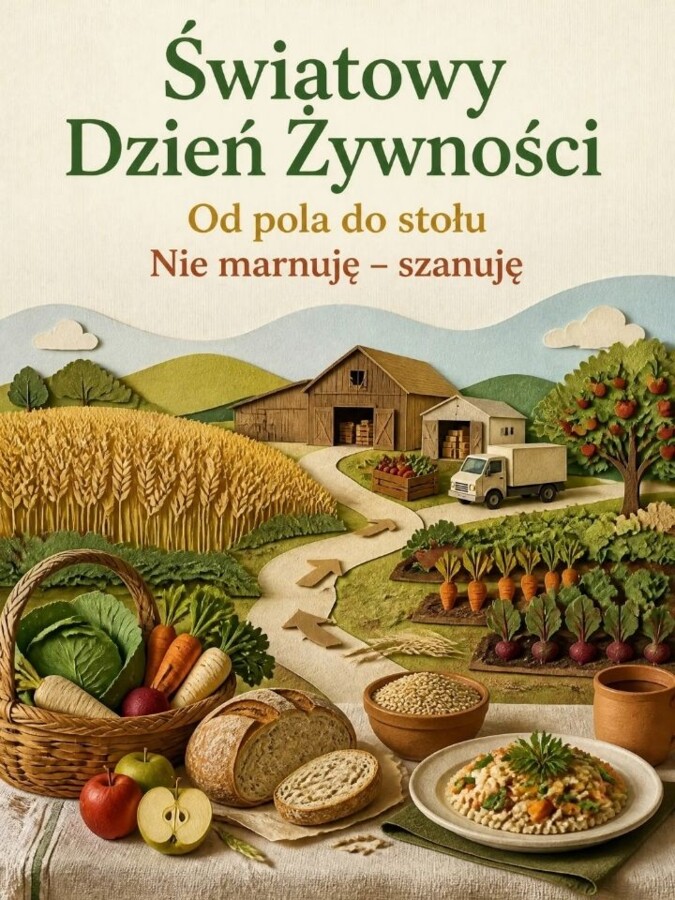 Światowy Dzień Żywności – Od pola do stołu. Nie marnuję – szanuję | 20 plansz edukacyjnych