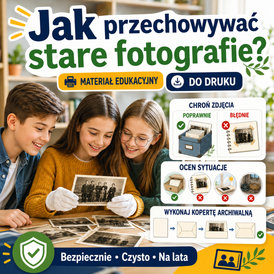 Jak przechowywać stare fotografie?