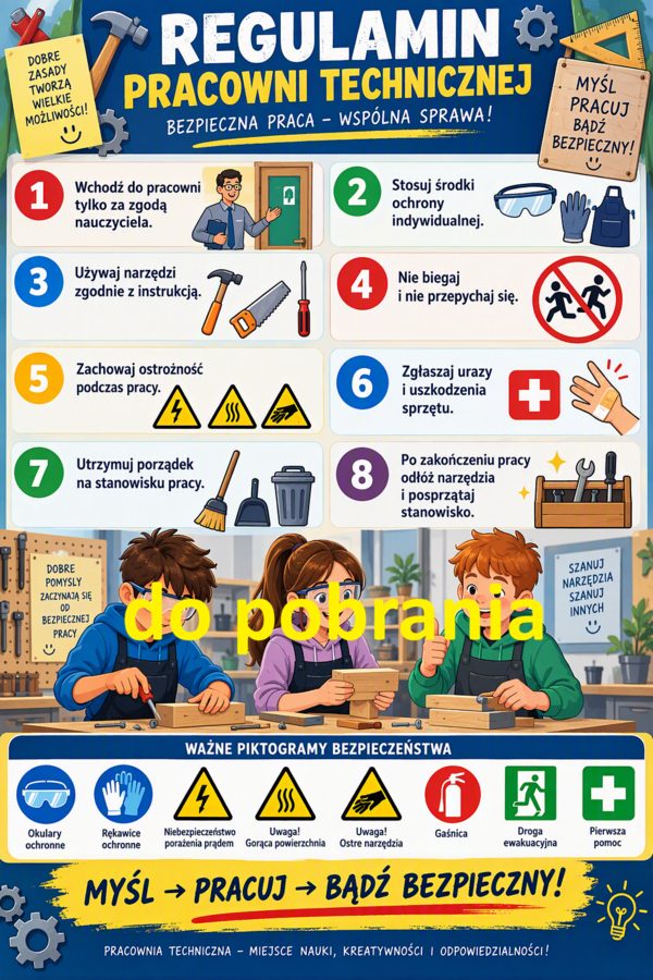 Regulamin pracowni technicznej