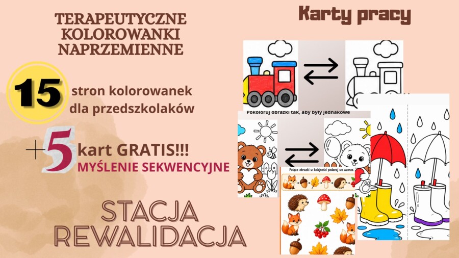 karty pracy dla przedszkola