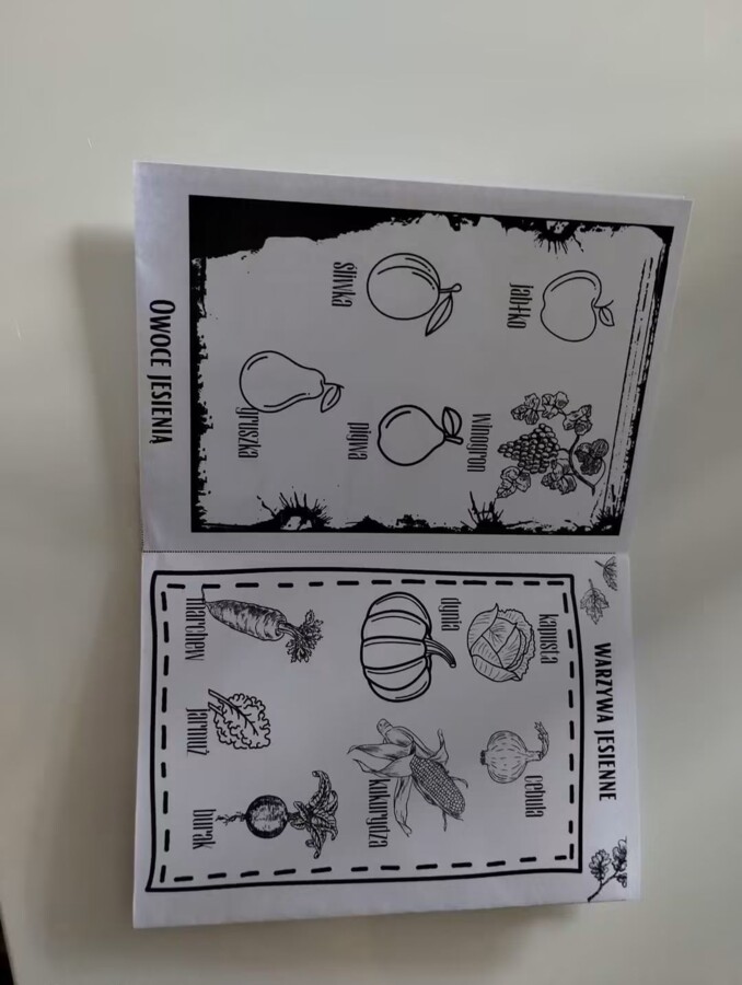 Książeczka jesienna- mini +a4