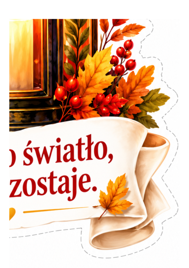 ŚWIATEŁKO PAMIĘCI  1.  listopada i Zaduszki – gazetka szkolna XXL | 40 stron PDF