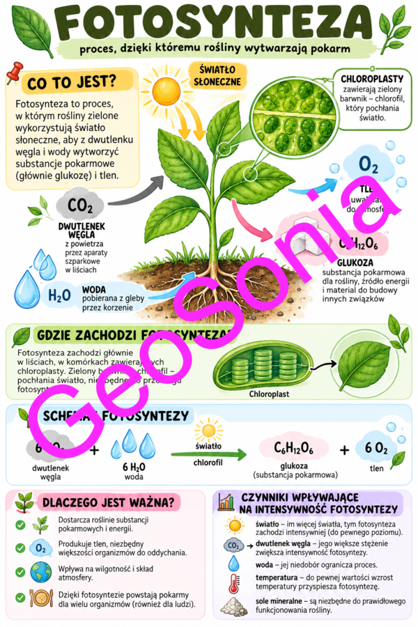 Samożywność biologia klasa 5 sketchnotka