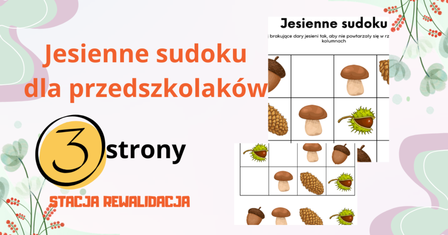 Jesienne sudoku