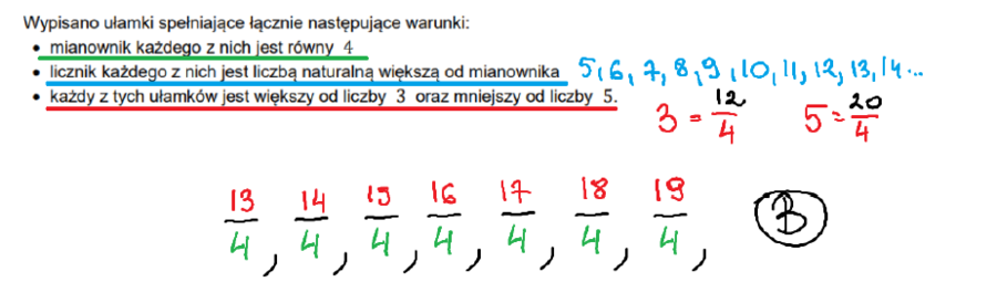 Przygotowanie do egzaminu 8-klasisty z matematyki - Dział I: Liczby (z rozwiązaniami)