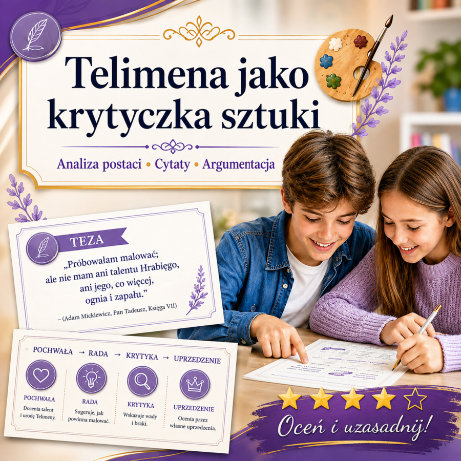 Telimena jako krytyczka sztuki