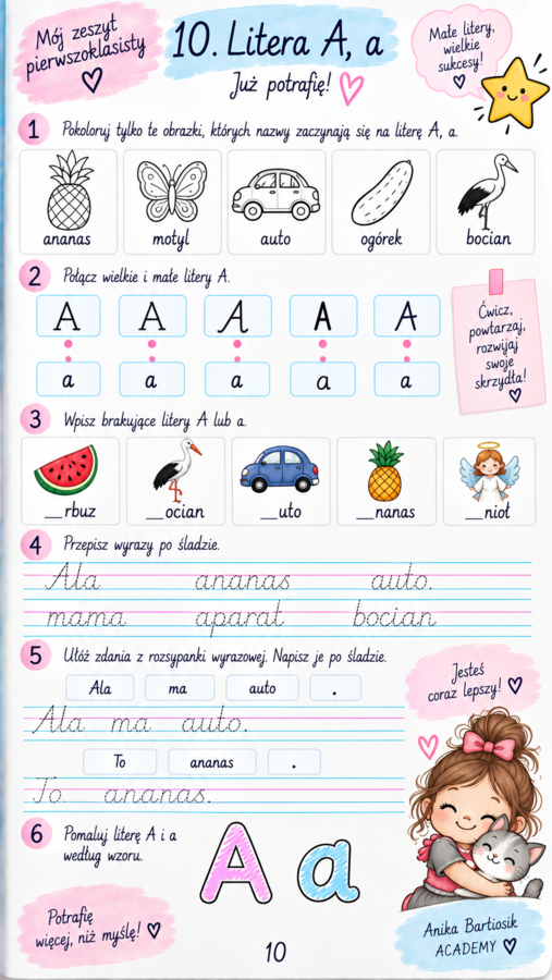 🍂 WRZEŚNIOWY PAKIET PIERWSZOKLASISTY! ✏️📚