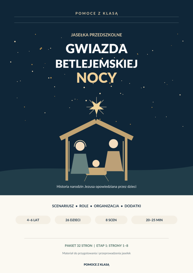 Gwiazda Betlejemskiej Nocy – Jasełka Przedszkolne