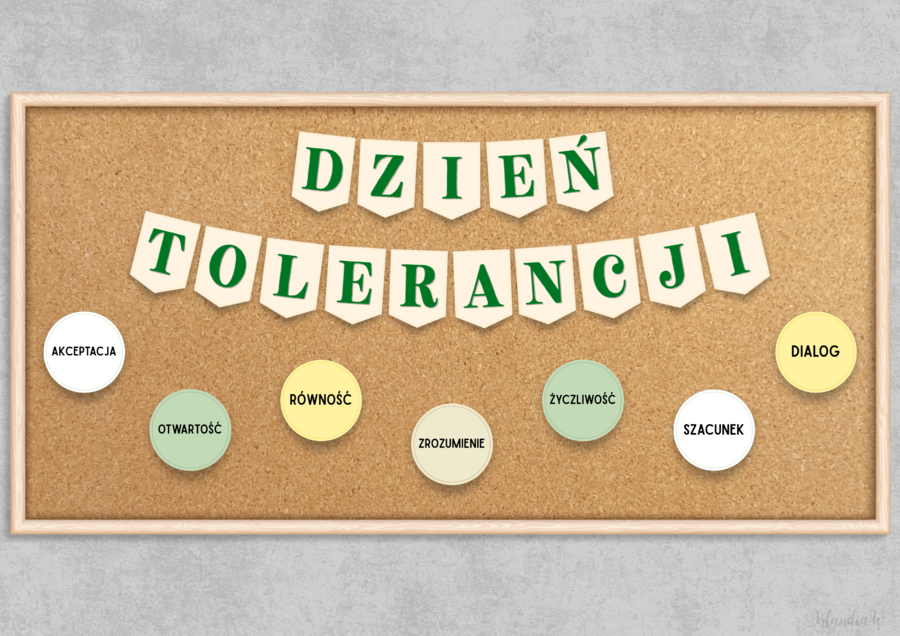 Dzień Tolerancji - gazetka szkolna
