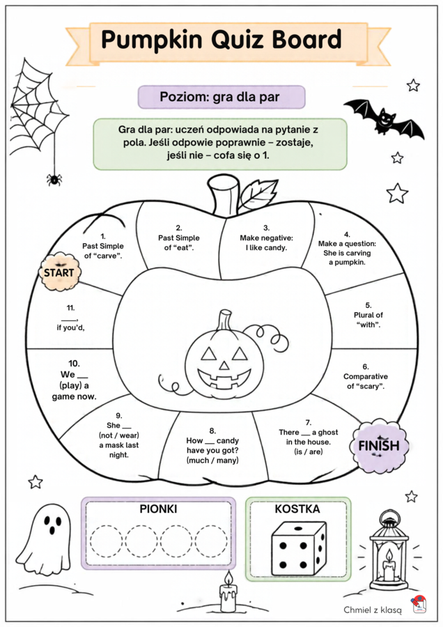 DYNIOWE PUMPKIN DAY klasy 4-8