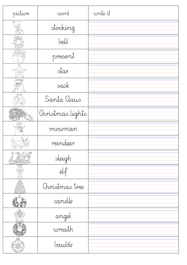CHRISTMAS KLASA 3
