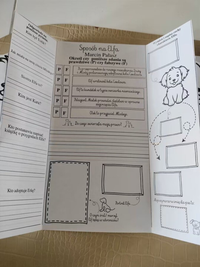 Sposób na Elfa - lapbook + miniksiążeczka