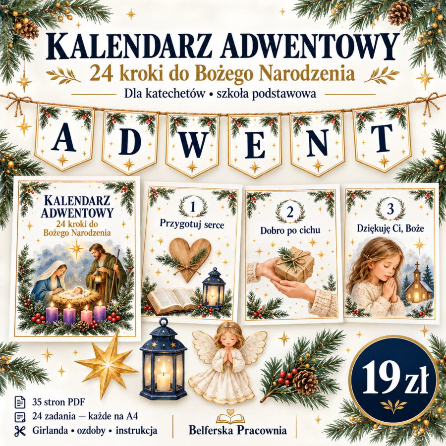 🕯️ Kalendarz adwentowy dla katechetów