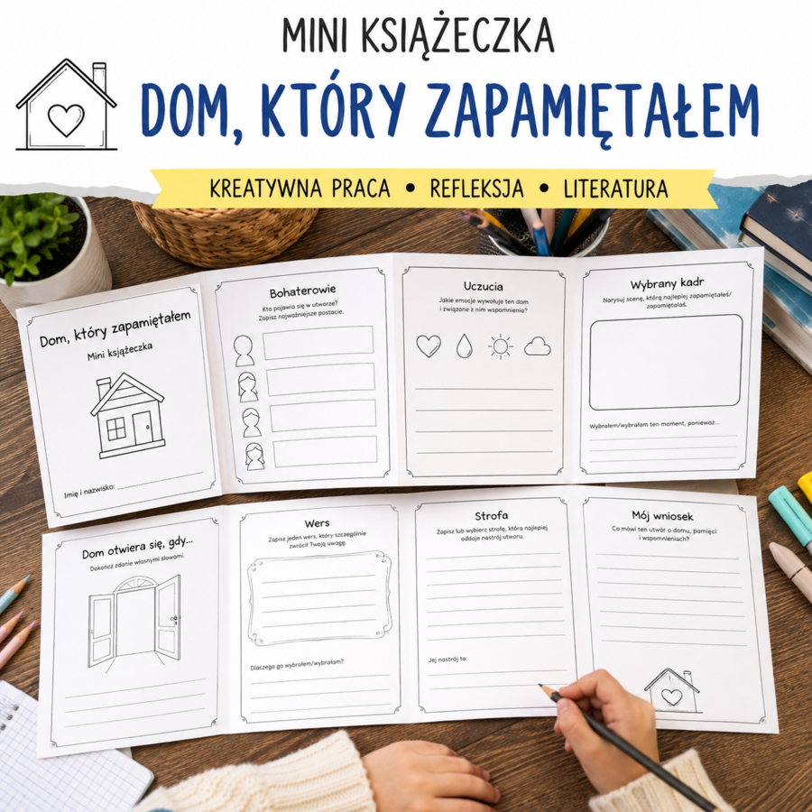 Mini książeczka — Dom, który zapamiętałem