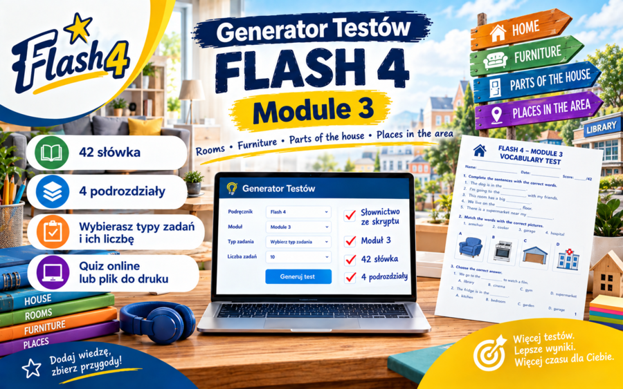 Generator testów Flash 4, Module 3