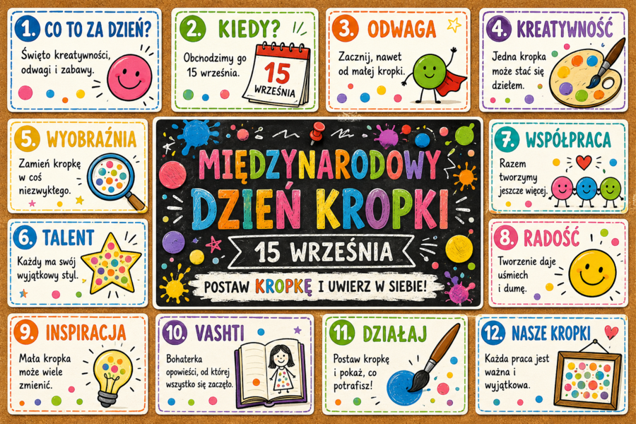 Gazetka - Międzynarodowy dzień kropki