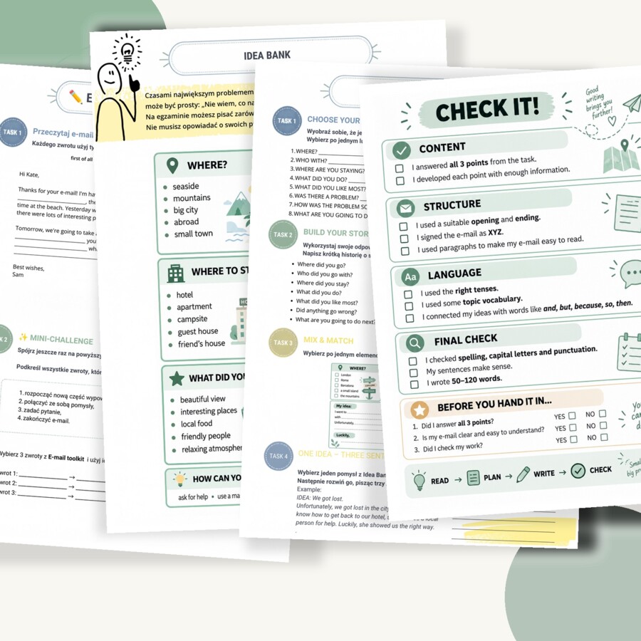 Writing E8 Workbook: Travelling