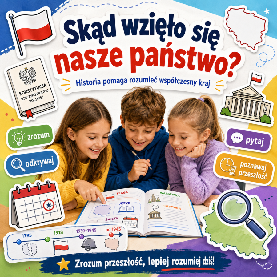 Skąd wzięło się nasze państwo? — historia pomaga rozumieć współczesny kraj