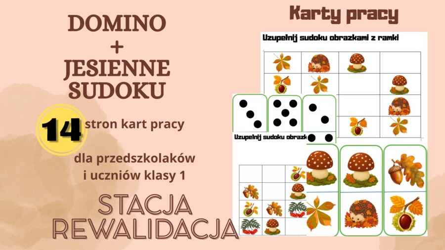 karty pracy dla przedszkola