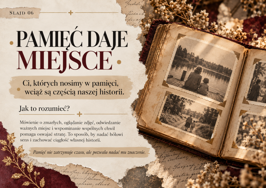 Żałoba, przemijanie i śmierć – materiał dla młodzieży 13+ plakaty lub prezentacja do lekcji na  1 listopada Dzień zmarłych