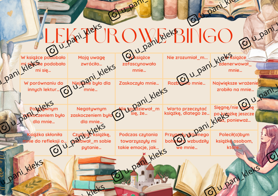 Lekturowe bingo
