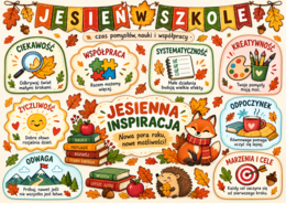 Gazetka ,,Jesień w Szkole''