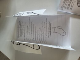 Lapbook + miniksiążeczka ,, Niesamowite przygody dziesięciu skarpetek"