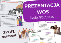 „Życie rodzinne” – gotowy materiał na lekcję WOS, zgodny z podstawą programową