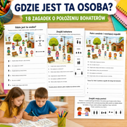 Gdzie jest ta osoba? – 18 zagadek o położeniu bohaterów