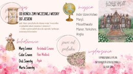 Tajemniczy ogród - cykl lekcji w formie barwnej prezentacji z odpowiedziami
