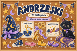✨ Andrzejki w przedszkolu — gazetka i dekoracje do druku