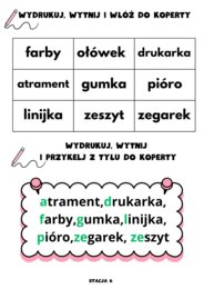 Stacje zadaniowe – klasa 3 | 8 stacji do utrwalenia umiejętności po klasie 2
