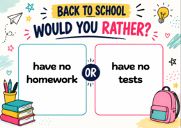 Would You Rather? – 62 pytania po angielsku | Back to School | Speaking & Icebreaker