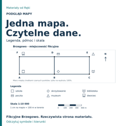 Mapa i skala - klasa 5 | Mapa bez zgadywania